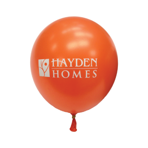 Helium Balloon - Orange