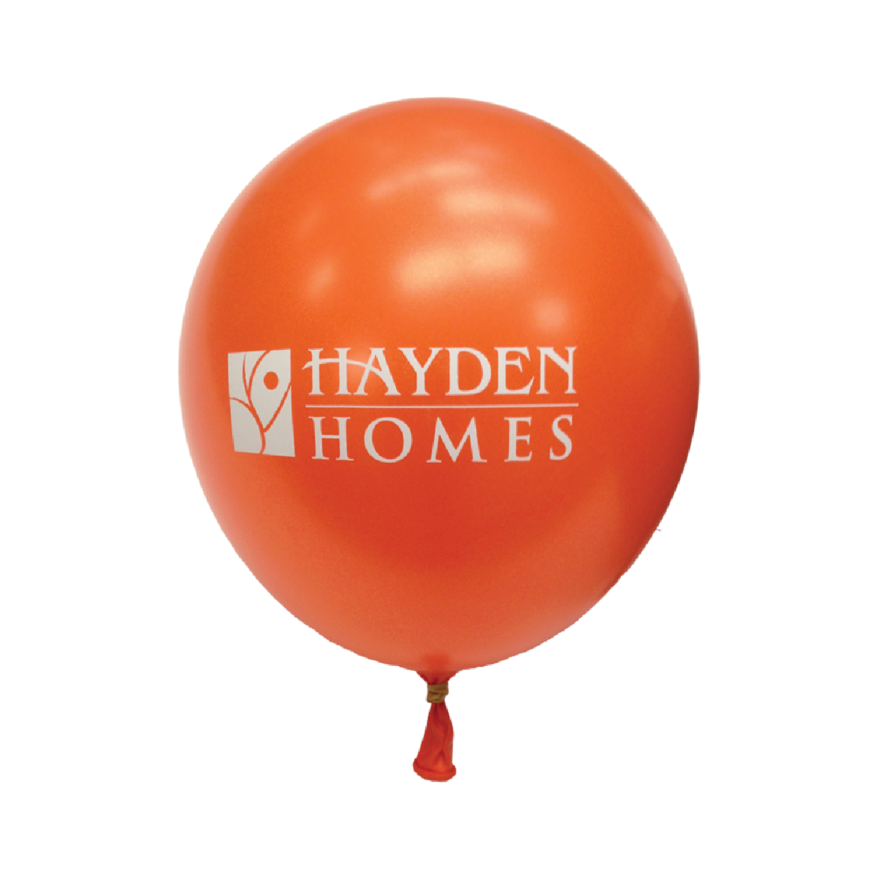 Helium Balloon - Orange