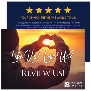 Online Review Card