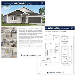 Home Plans - Valley Springs ONLY